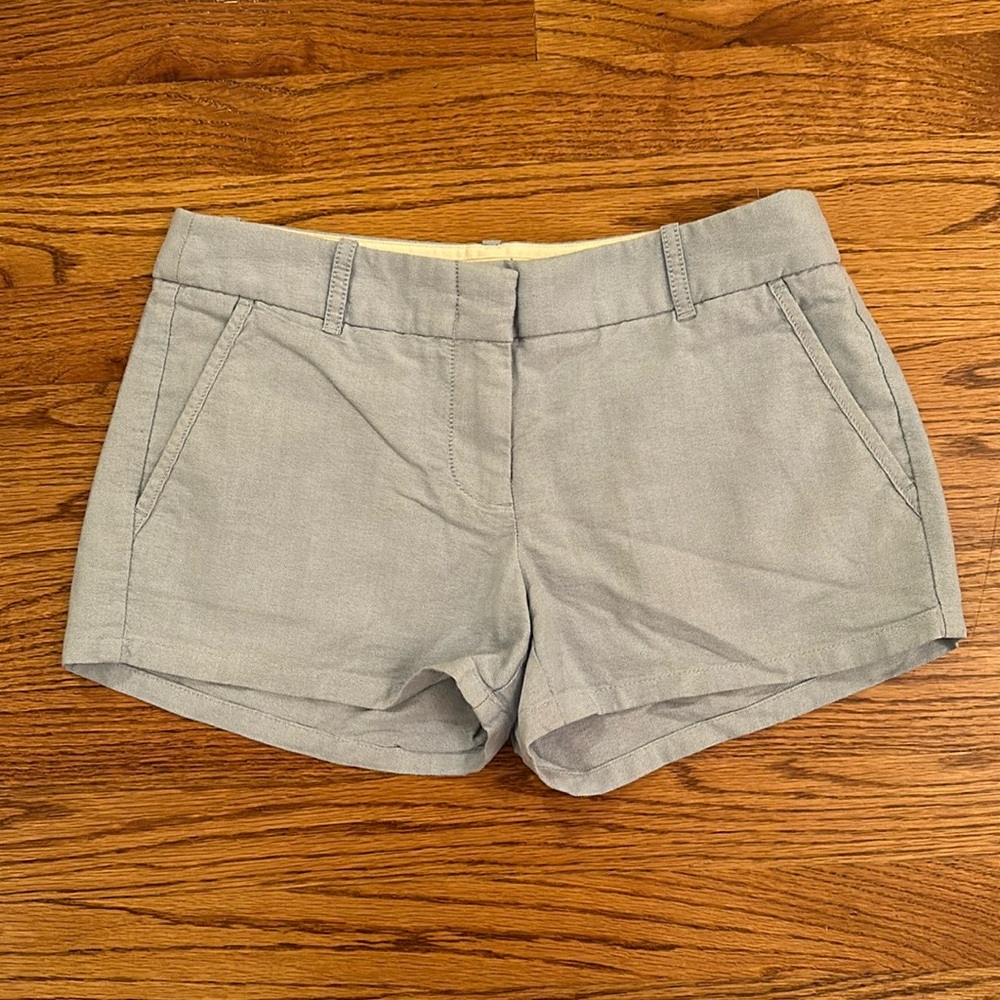 J. Crew Blue Cotton Shorts